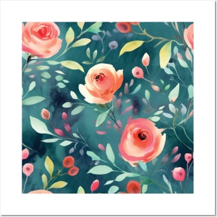 Petite Posies: Fun Floral Patterns! Posters and Art